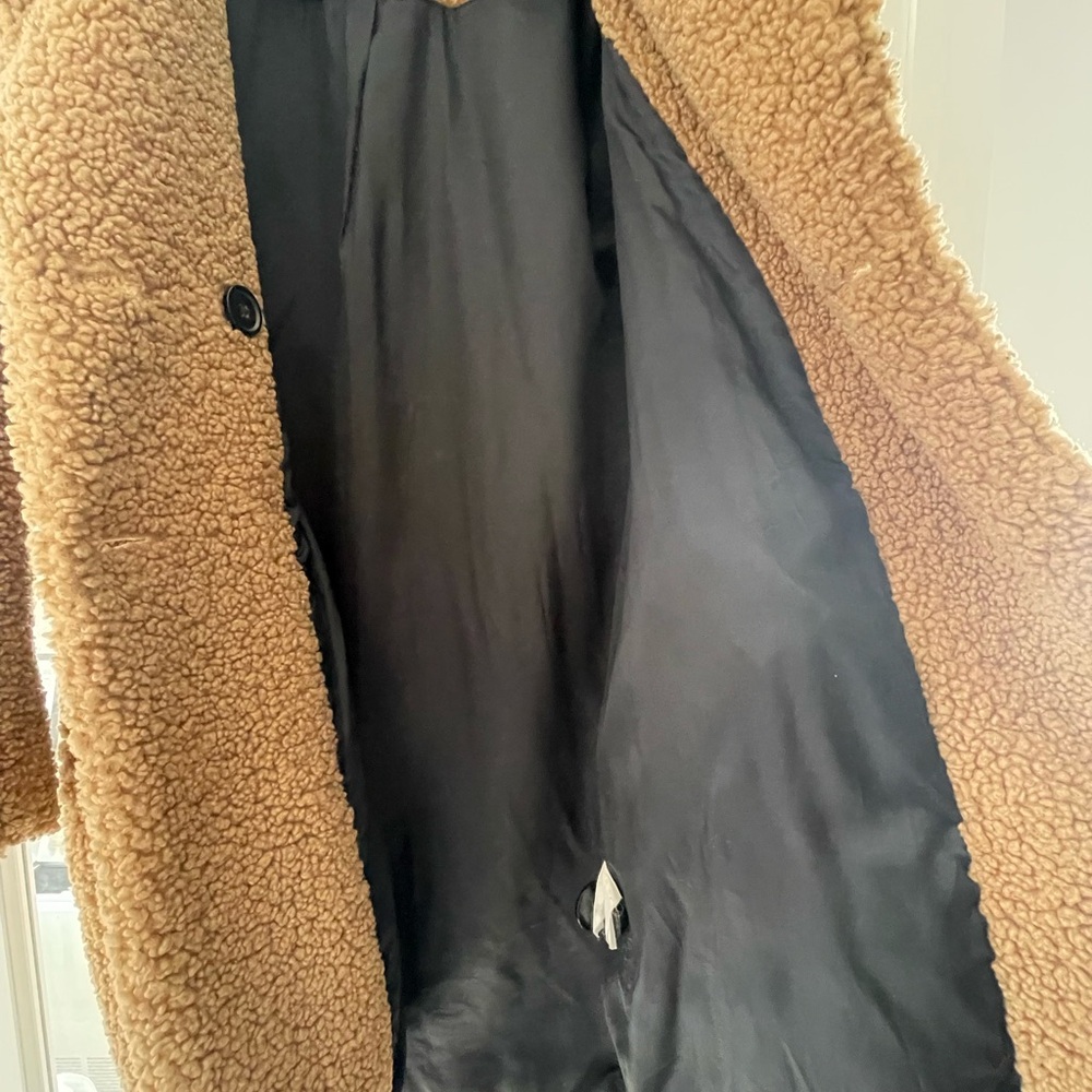 Zara Tan Teddy Jacket - Picture 9 of 9